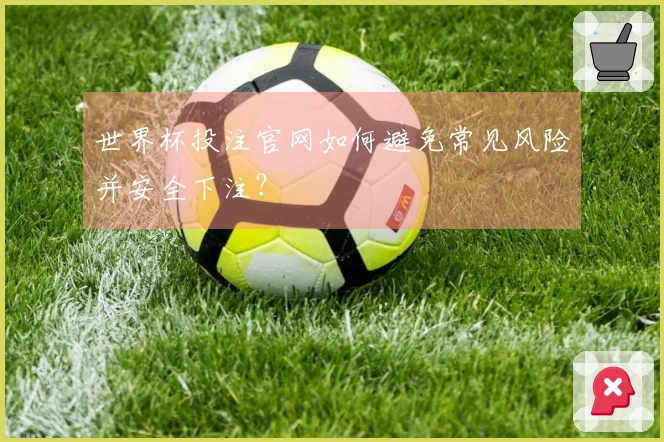 世界杯投注官网如何避免常见风险并安全下注？